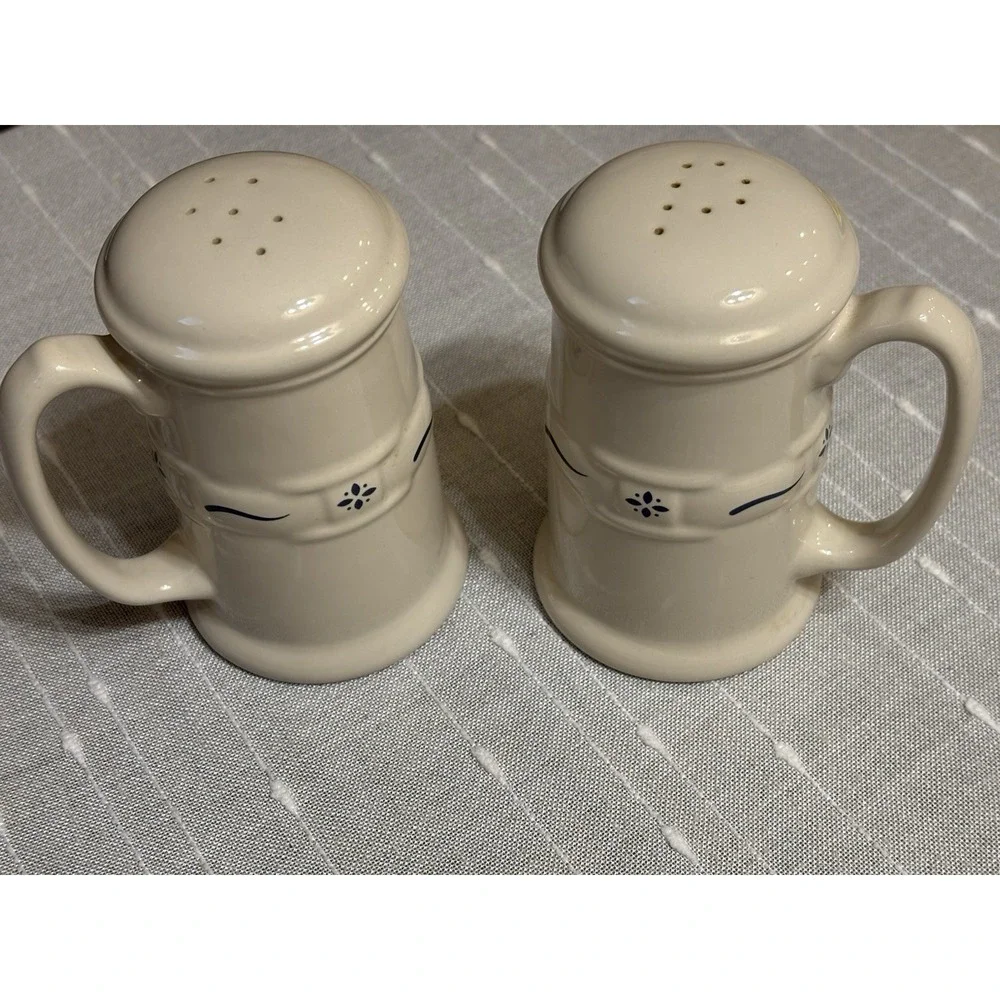Longaberger Pottery Woven Traditions Heritage Blue 5